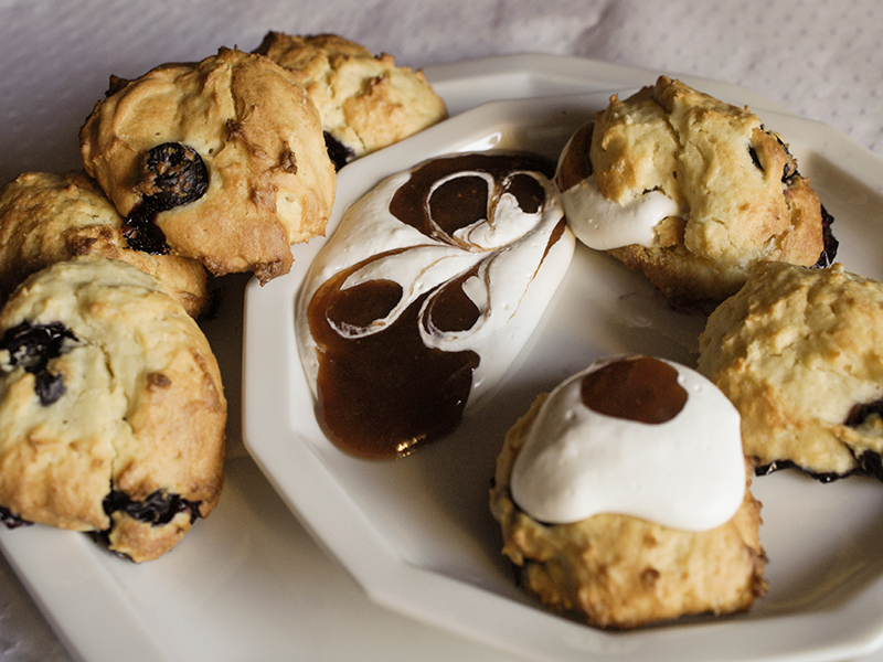 Heidelbeer-Scones