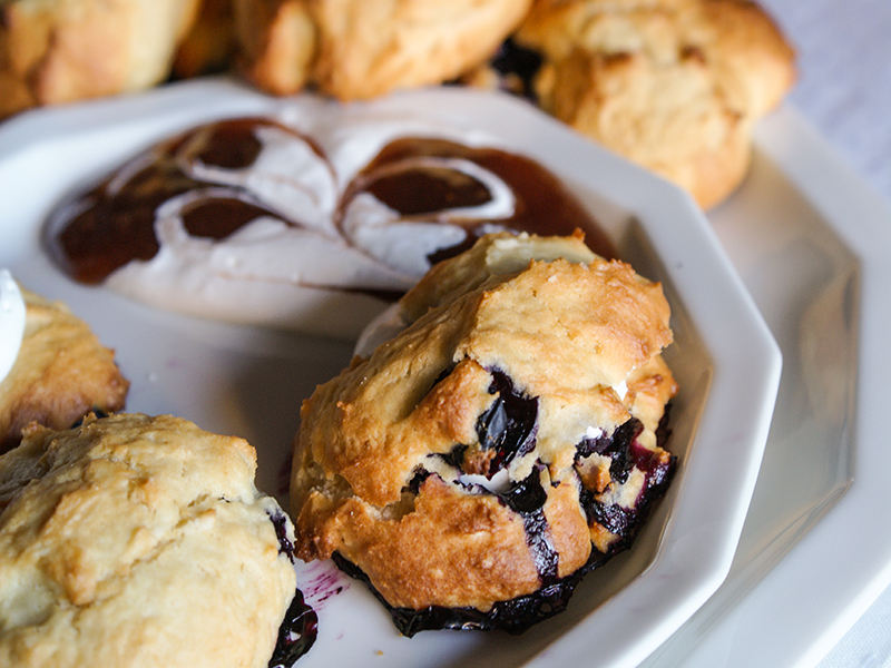 Heidelbeer-Scones