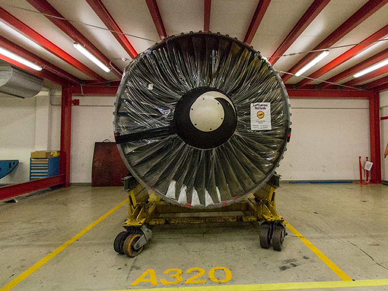 Triebwerk einer A320