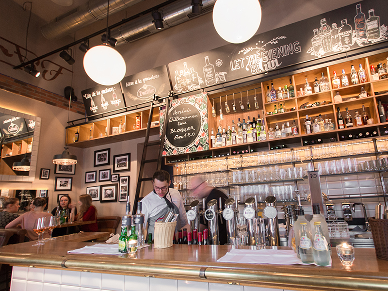 Die Bar im Flatscher Bistrot & Bar